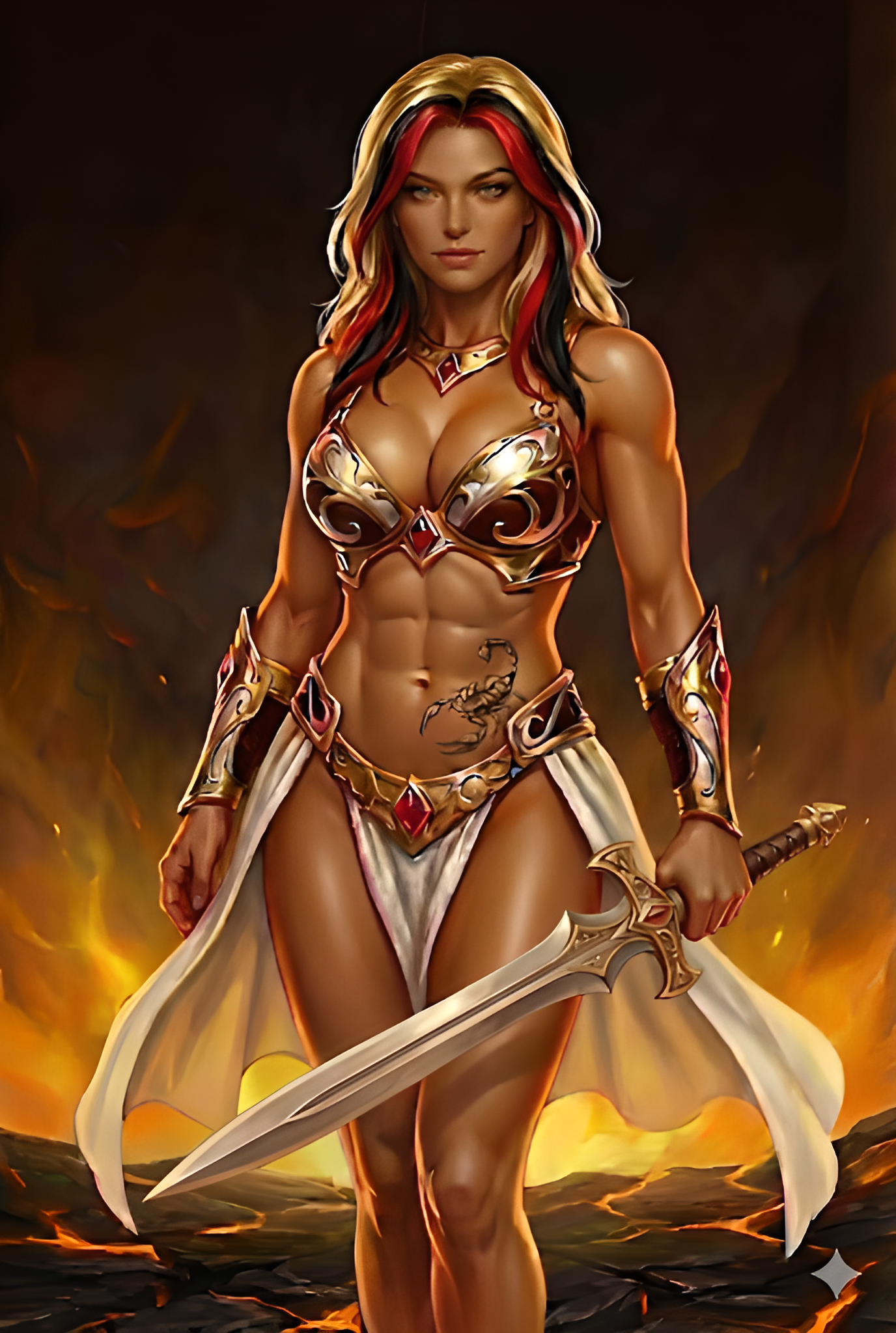 Xanthe Vane (The High Inquisitor of the Sun-Dial / The Gilded Sentry)