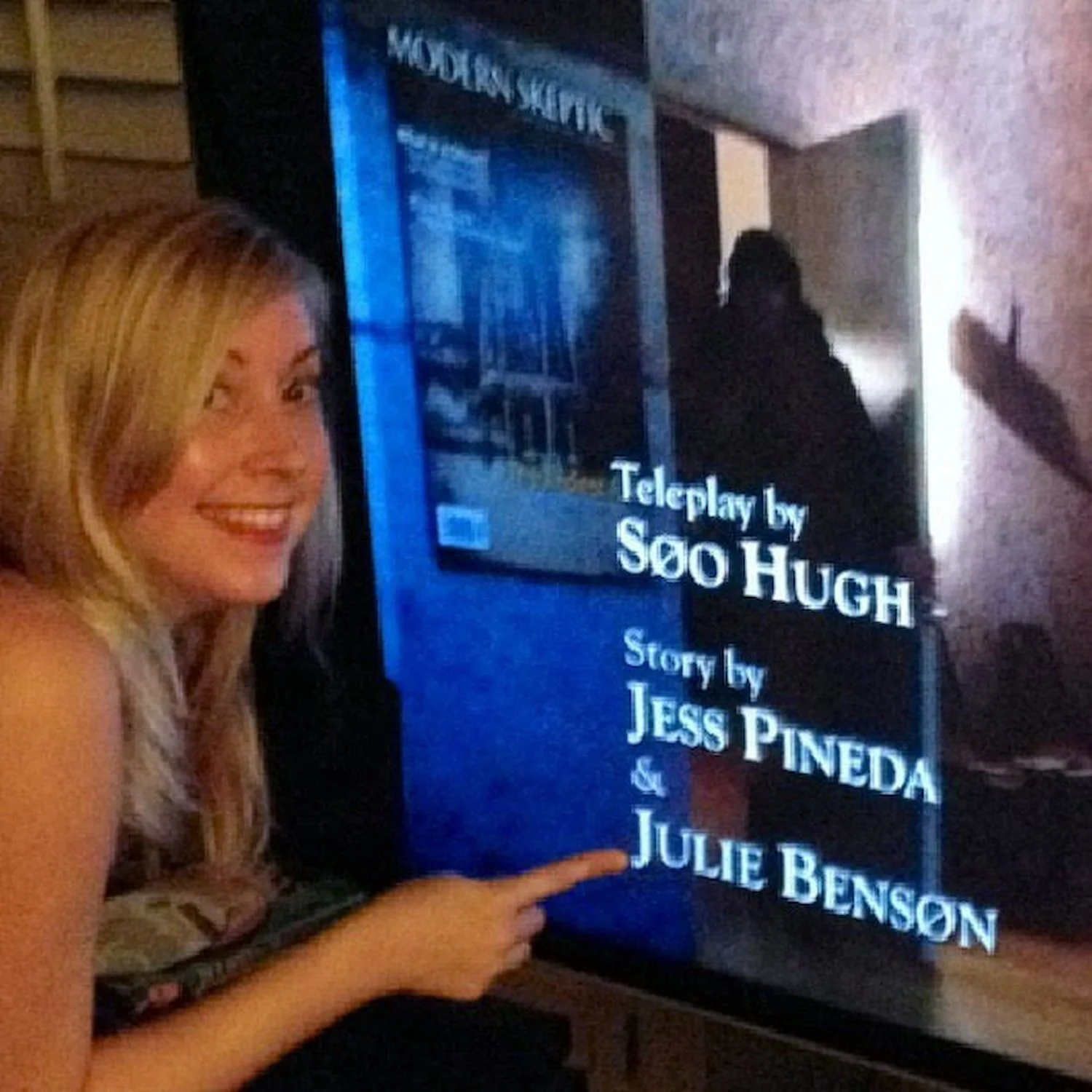 Julie Benson Zero Hour screen credit