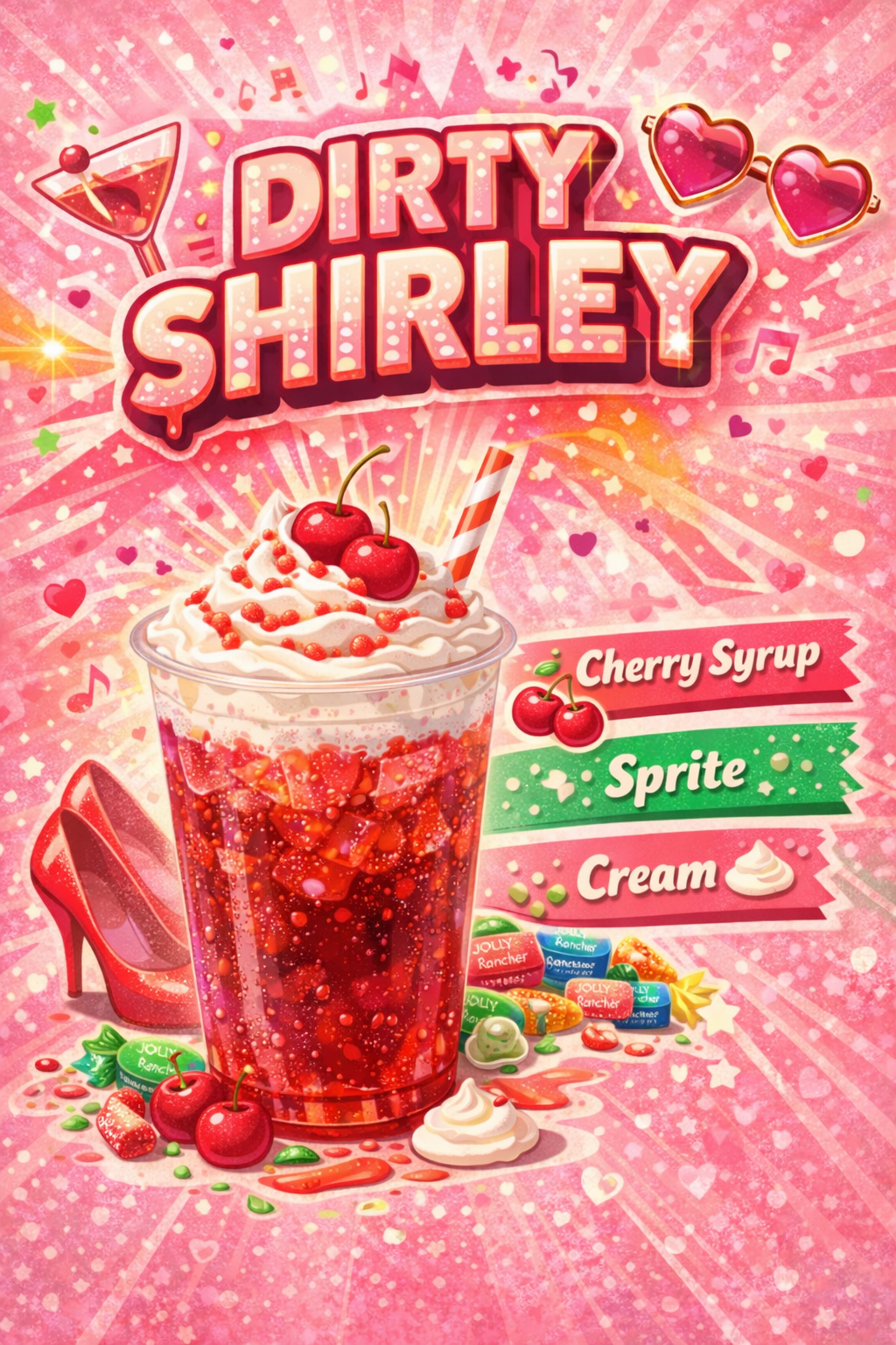 Dirty Shirley Dirty Soda