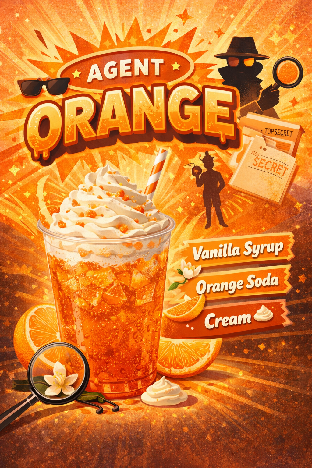Agent Orange Dirty Soda