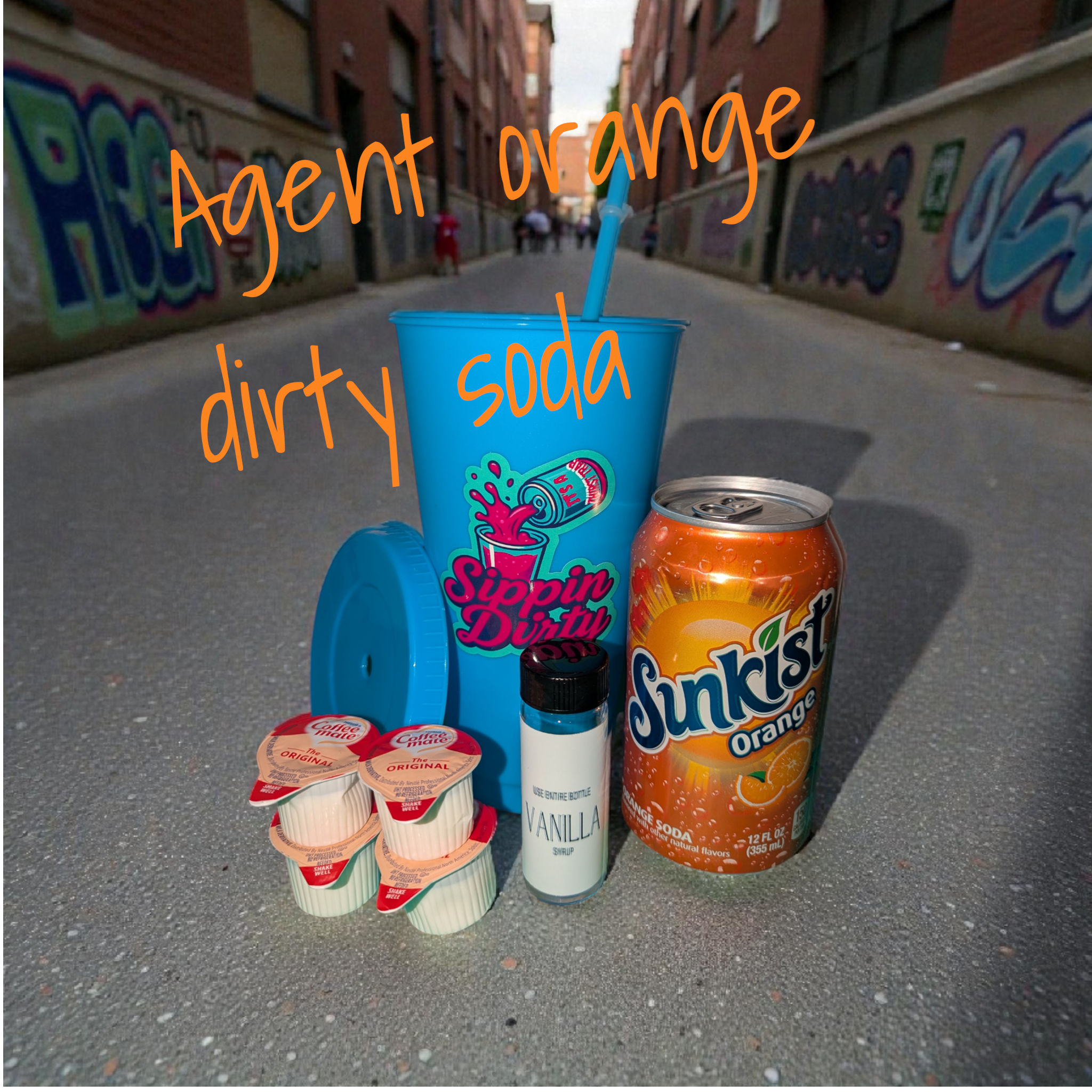 Agent Orange Dirty Soda