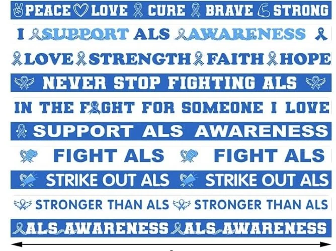 PRE order ALS awareness brackets