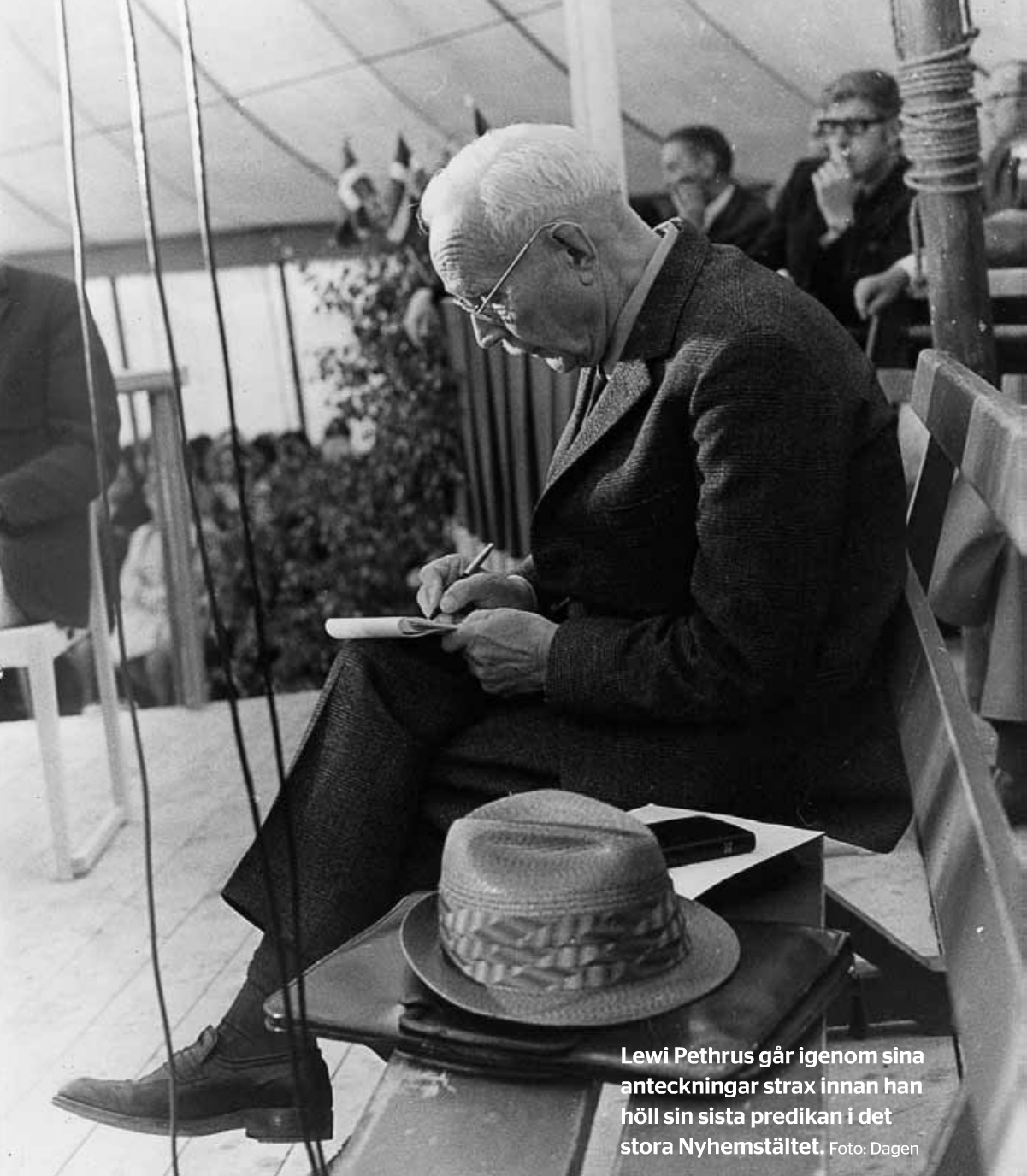 Lewi Pethrus på Nyhemsveckan.