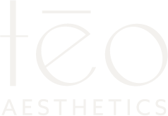 Logo for TEO Aesthetics with stylized text.