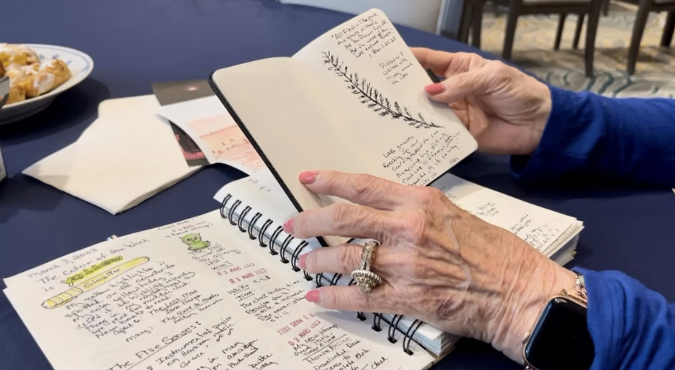 As we reflected on the two questions, some of us journaled to take a deeper look at our pasts.