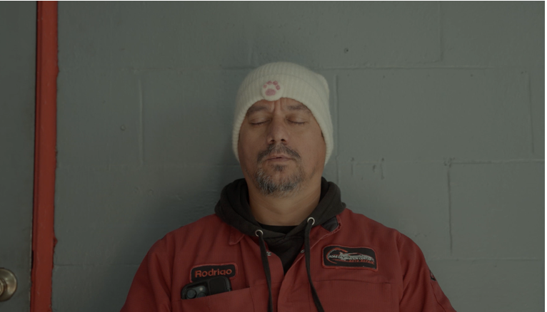Rodrigo,  owner of ADAS Auto Repair, tests the cap. Rome, GA