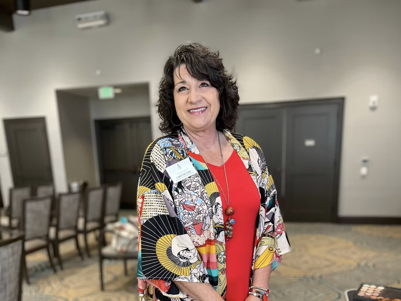 Christine Earp, Spires Resident Services Director, joined us with a visit.