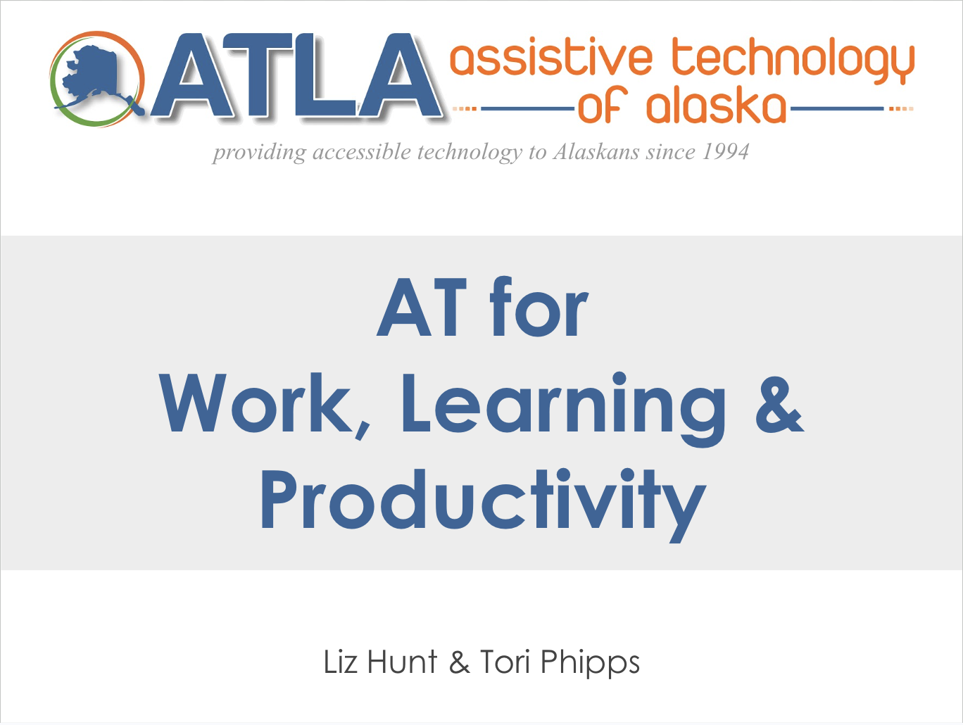 ATLA At for Work learning and productivty with liz and tori