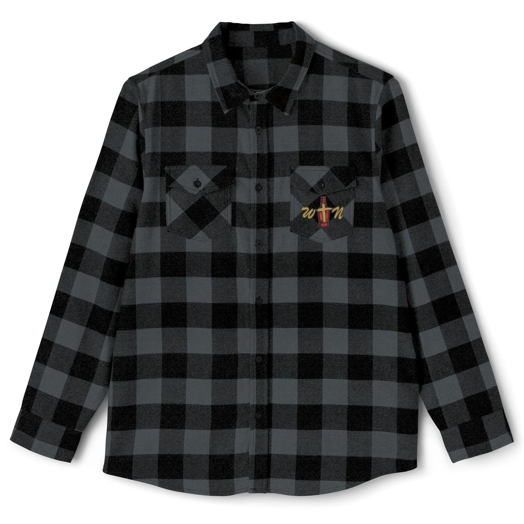 WHISKEY NOOBS UNISEX FLANNEL SHIRT