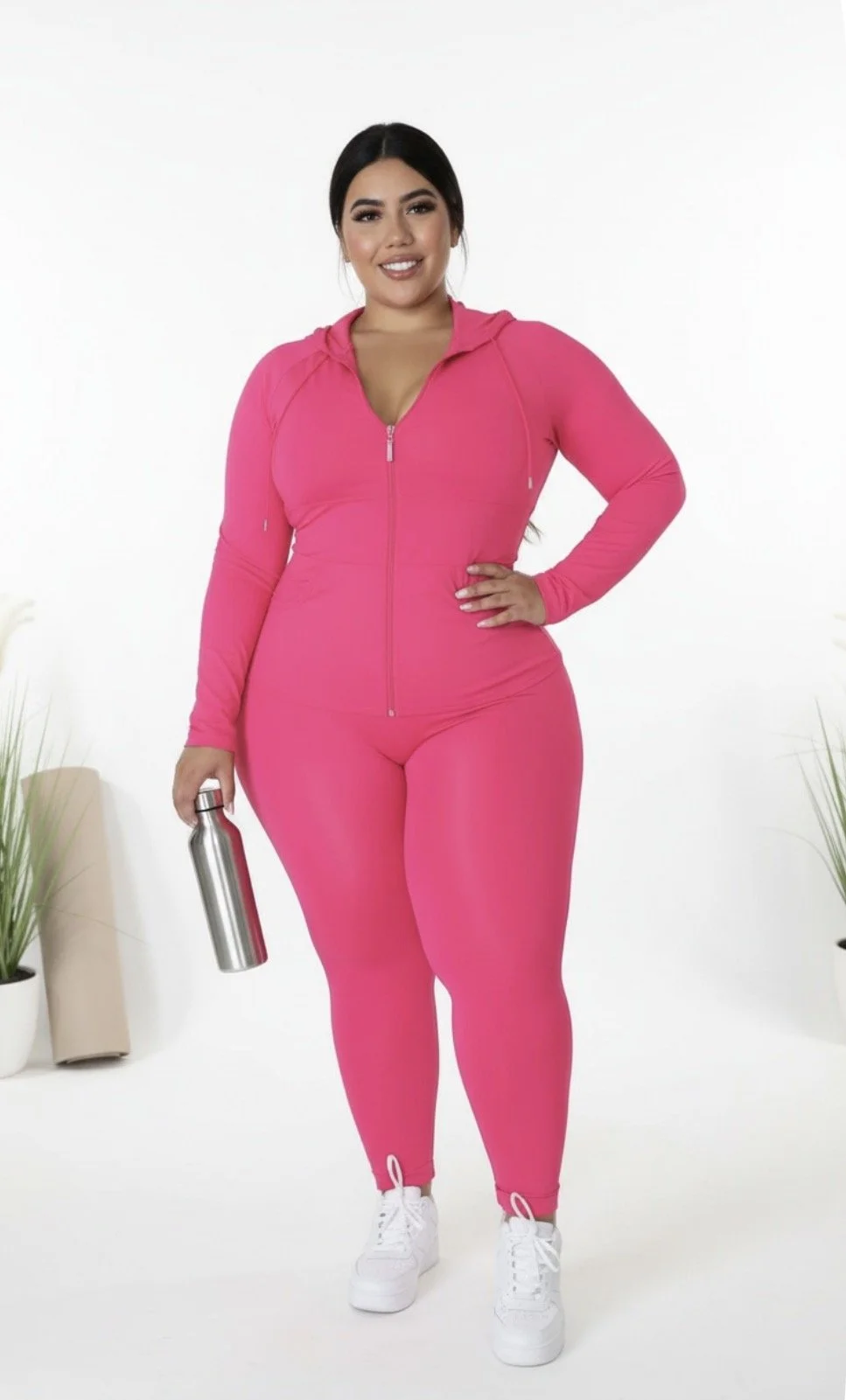 Plus-Size Hoodie Set