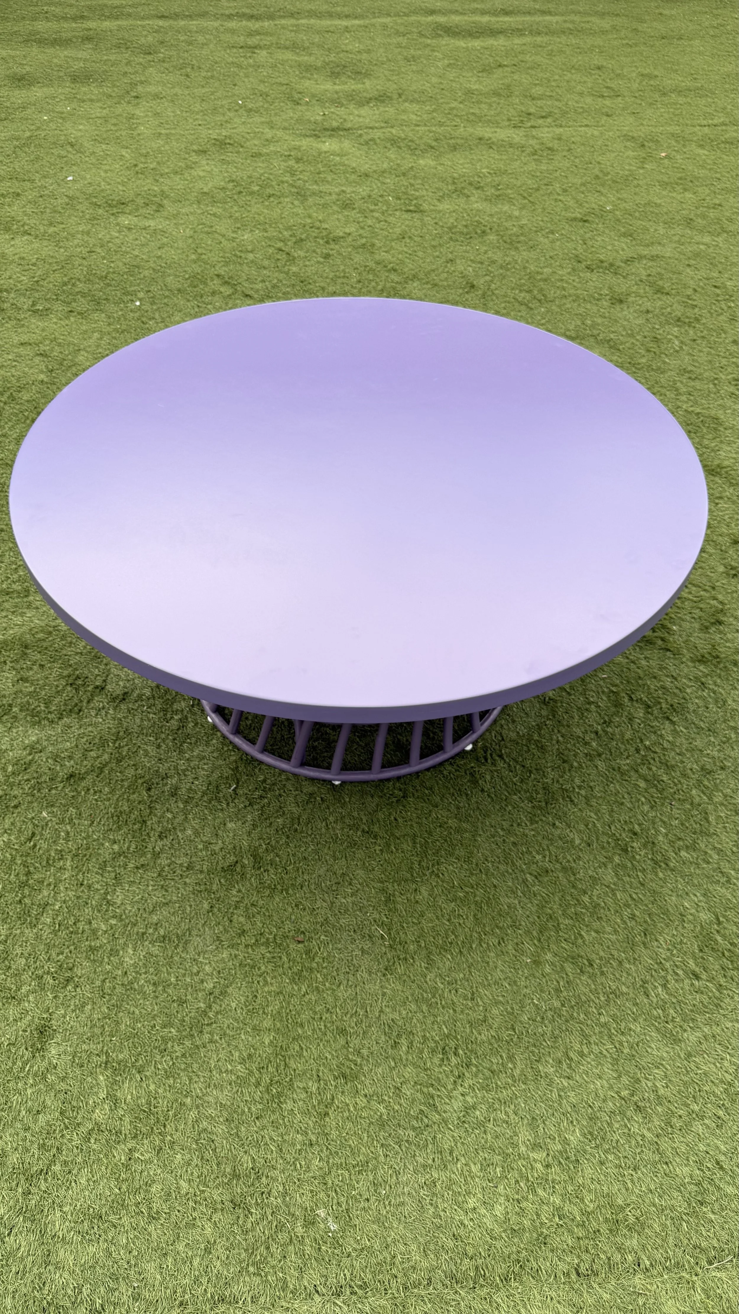 purple kids round table