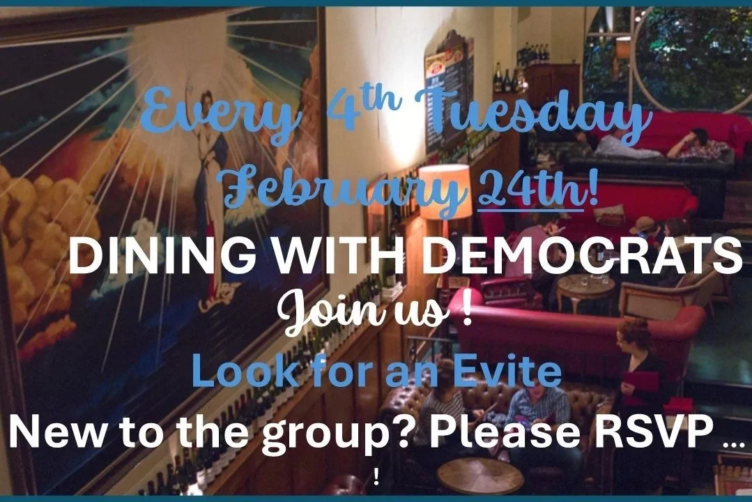 DINING WITH DEMOCRATS