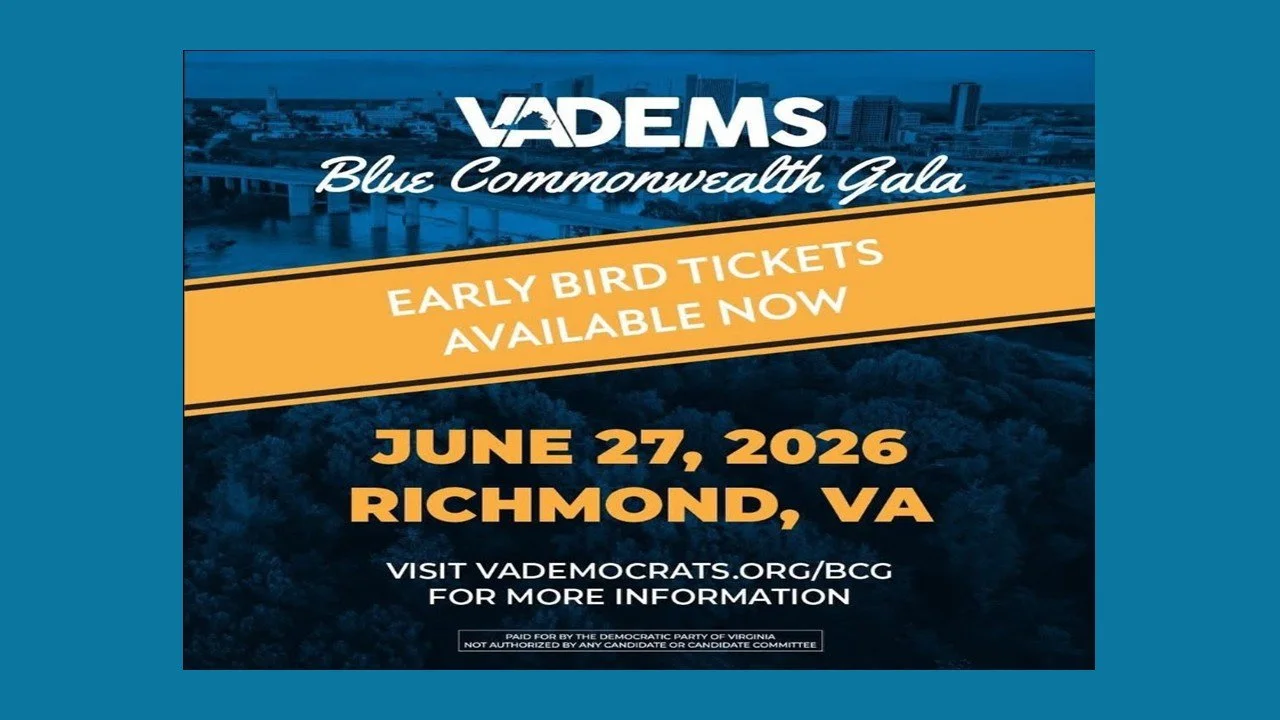 VA DEMS * BLUE COMMONWEALTH GALA