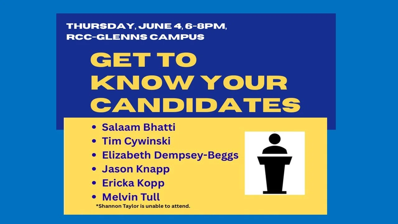 GET TO KNOW THE CANDIDATES-FORUM!