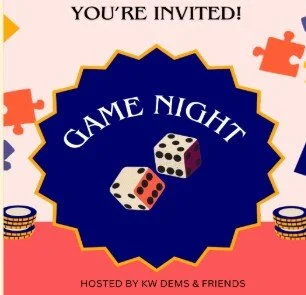KW DEMS BOARD GAME NIGHT!