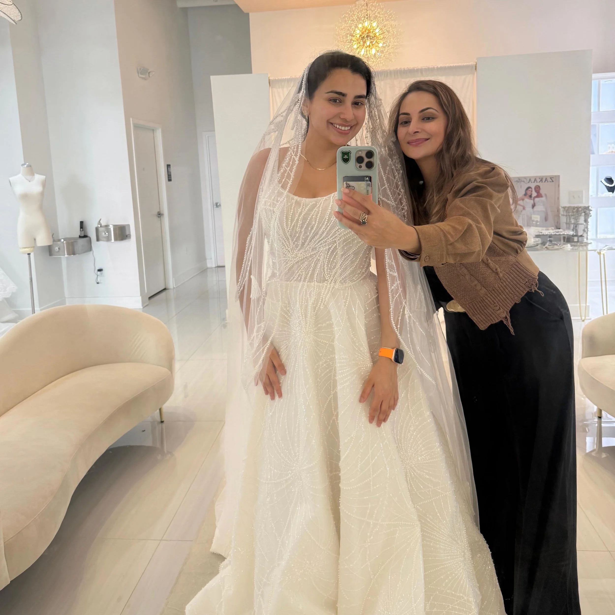 From &ldquo;yes to the dress&rdquo; to unforgettable moments
Another ZAKAA bride glowing at our Flagship Atelier in One Loudoun.

Every stitch. Every sparkle. Every detail designed to make her feel unforgettable. 

This is the ZAKAA experience. 🤍

#