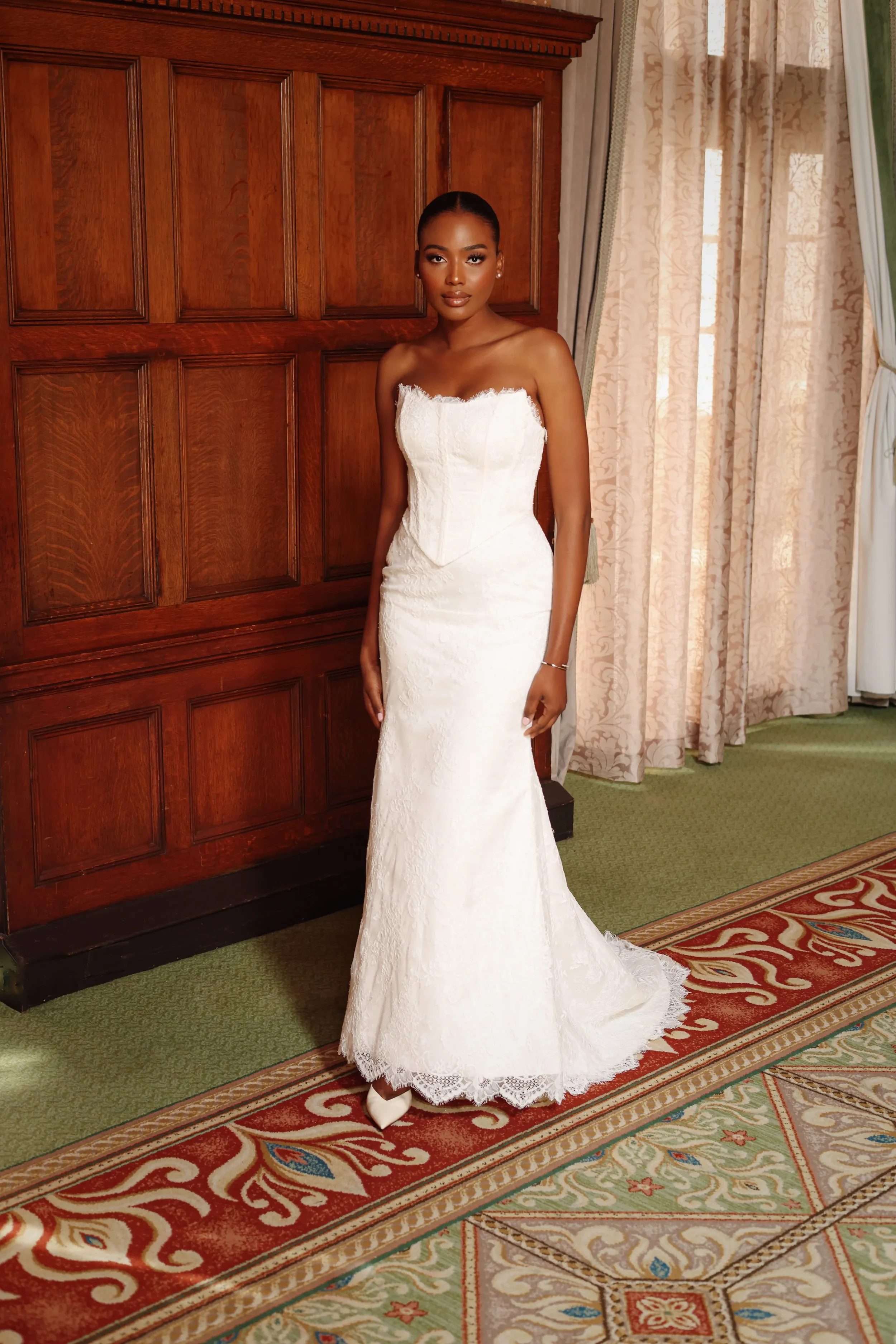 Lucienne Corset & Lace Skirt