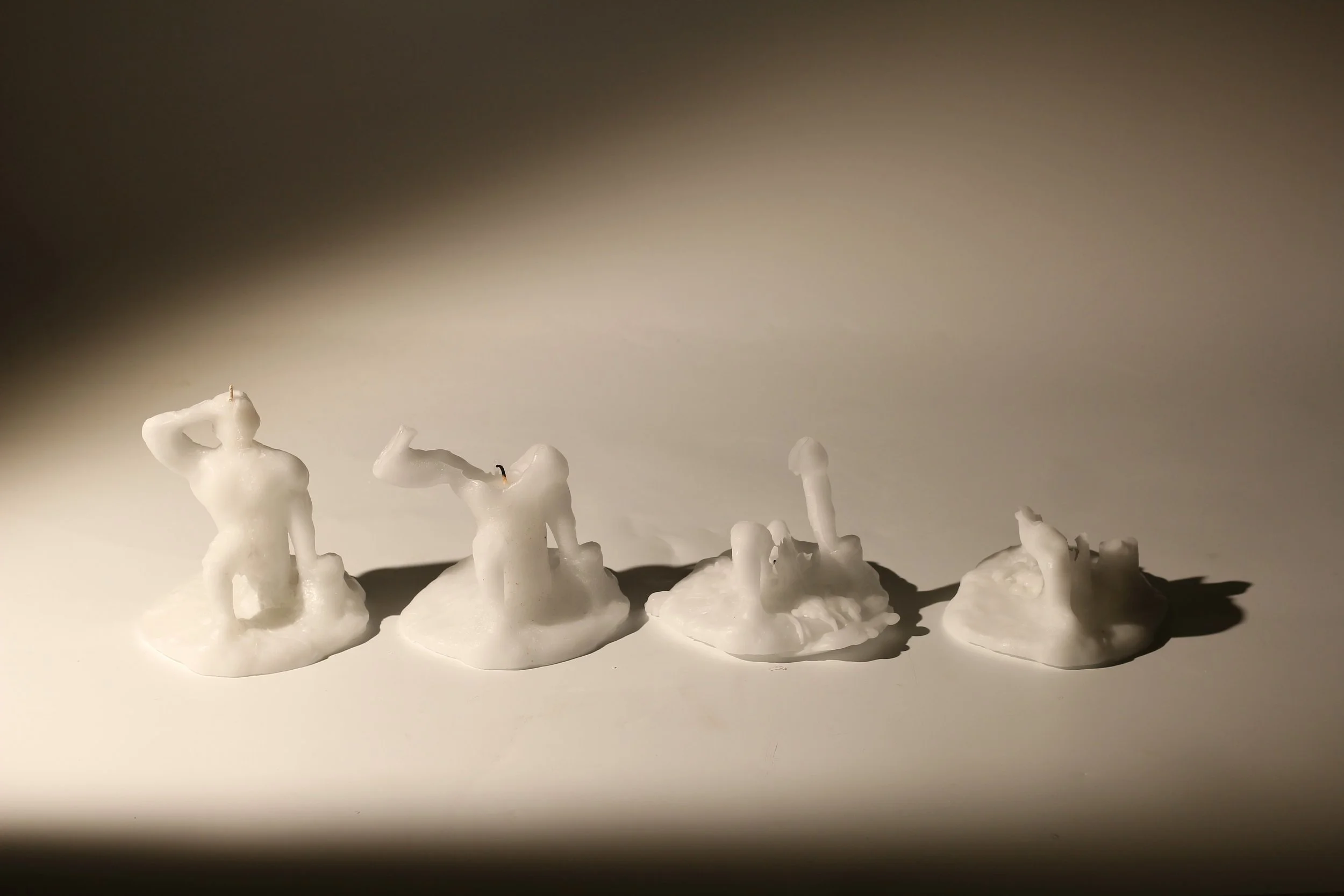 'A Suffering' Candle (white)