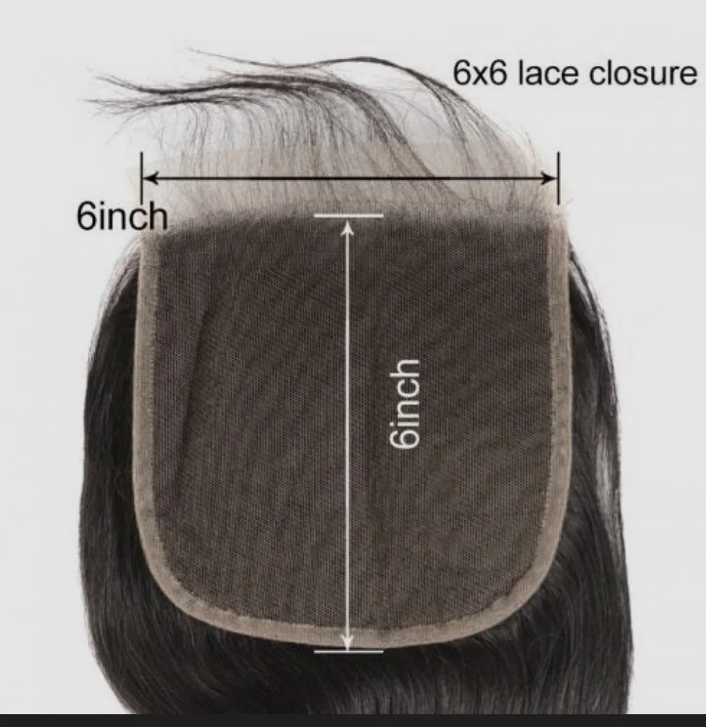 Top Notch 6x6 HD Straight Closure