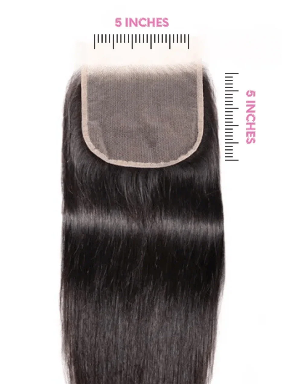 Situationship Brazilian HD 5x5 Straight Closure