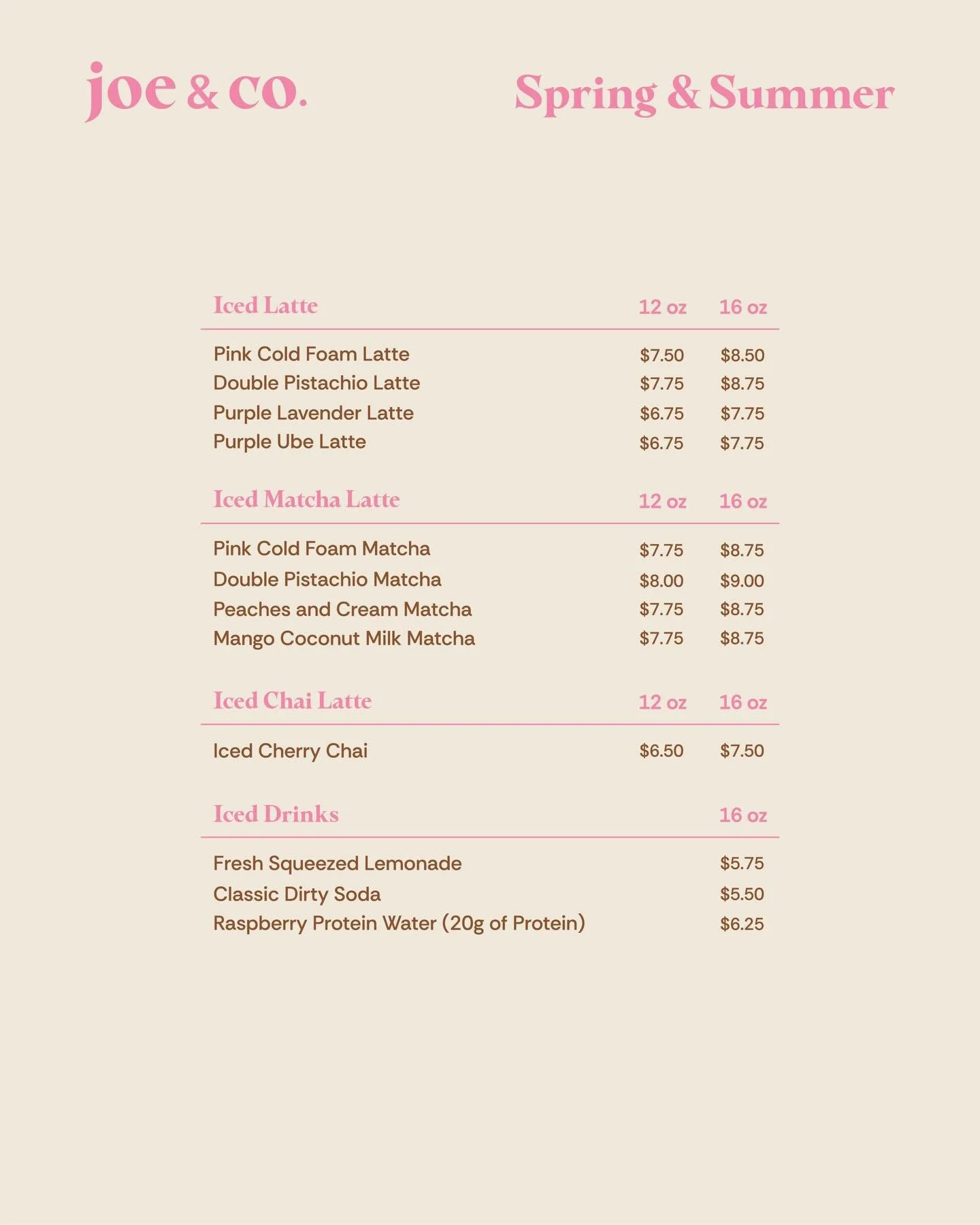 She&rsquo;s back🩷
Our viral Pink Cold Foam Matcha has officially returned and she didn&rsquo;t come alone.

New matcha flavours like Peaches &amp; Cream, Double Pistachio, and Mango Coconut just dropped.

This menu is next level. Creamy, refreshing,