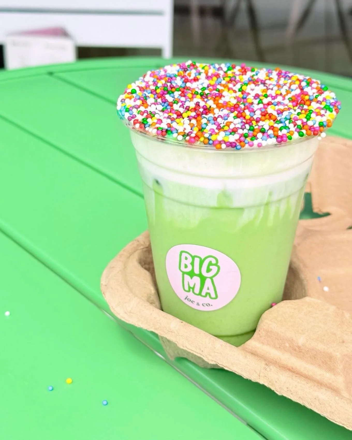 Dot Cake Matcha has entered the chat🙊

We just had to&hellip;. we recreated the viral Dot Cake trend as a Dot Cake Matcha!🌈 

Made with organic ceremonial matcha, a creamy cake-inspired cold foam, and a sprinkle topping that tastes just as fun as i