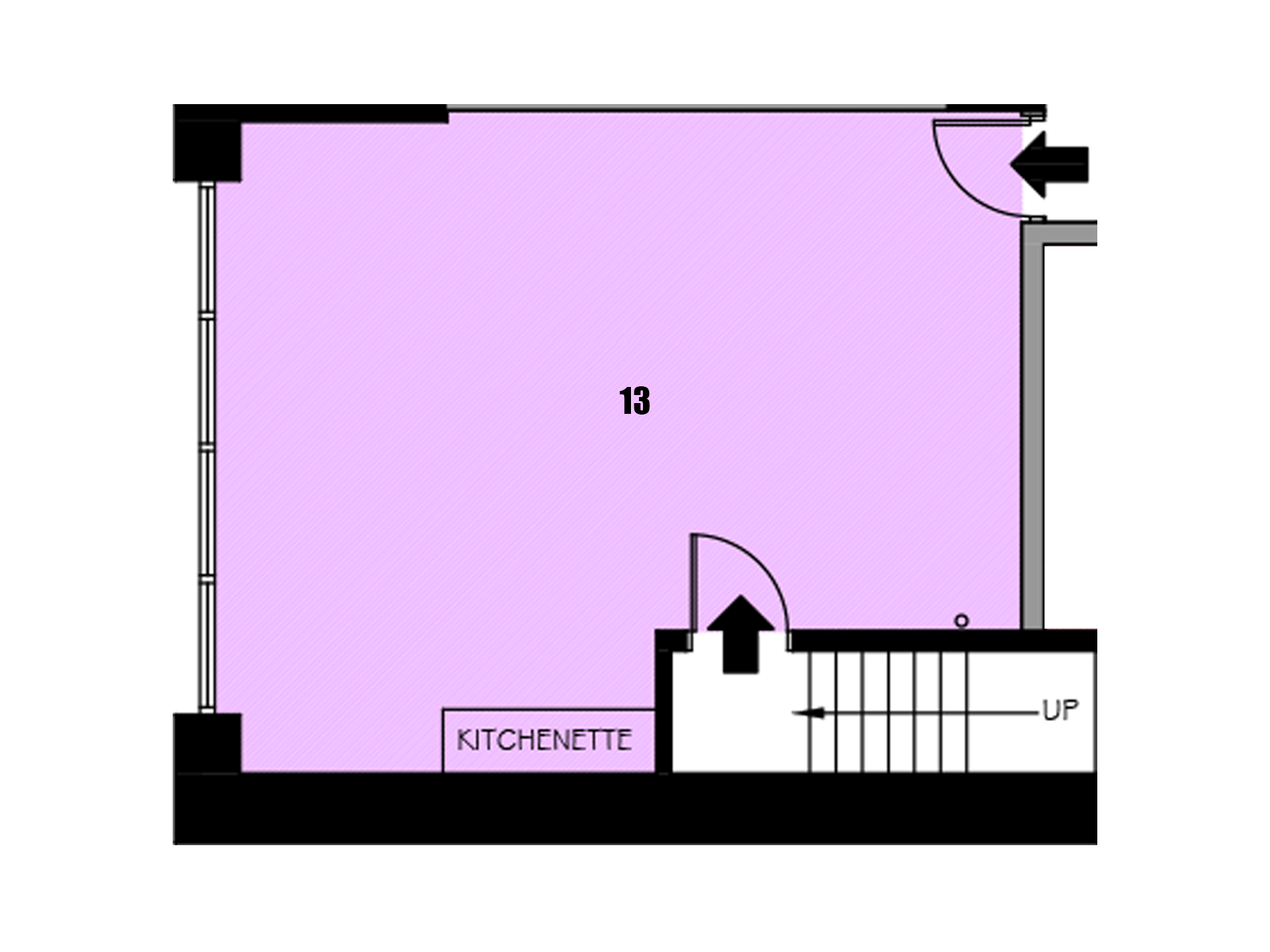Unit 13 - 450sq/ft - £1400pcm