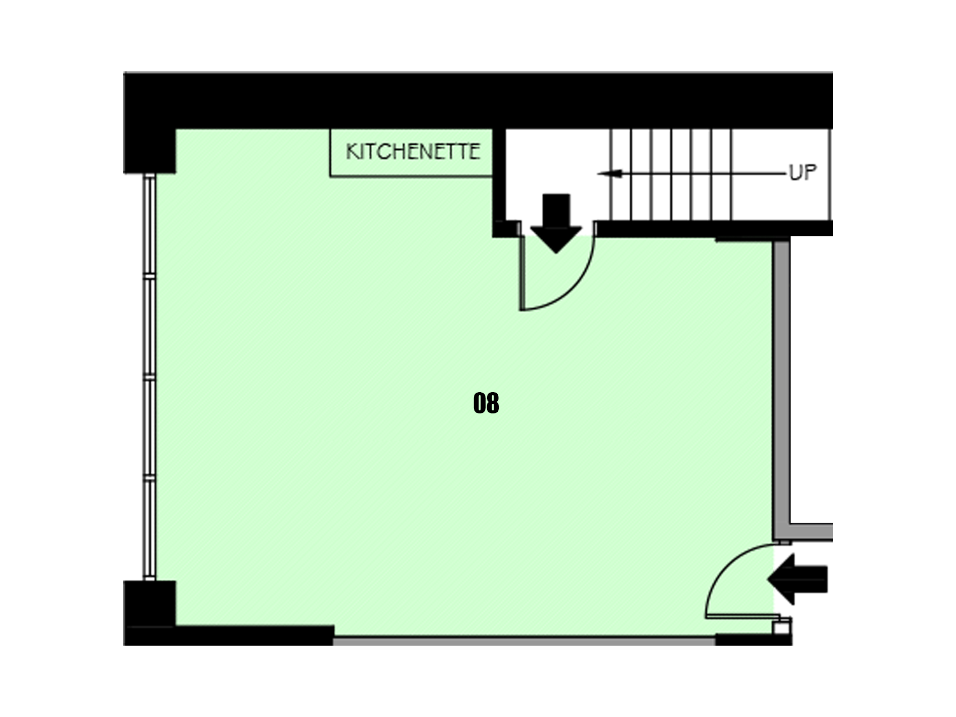 Unit 08 - 450sq/ft - £1400pcm