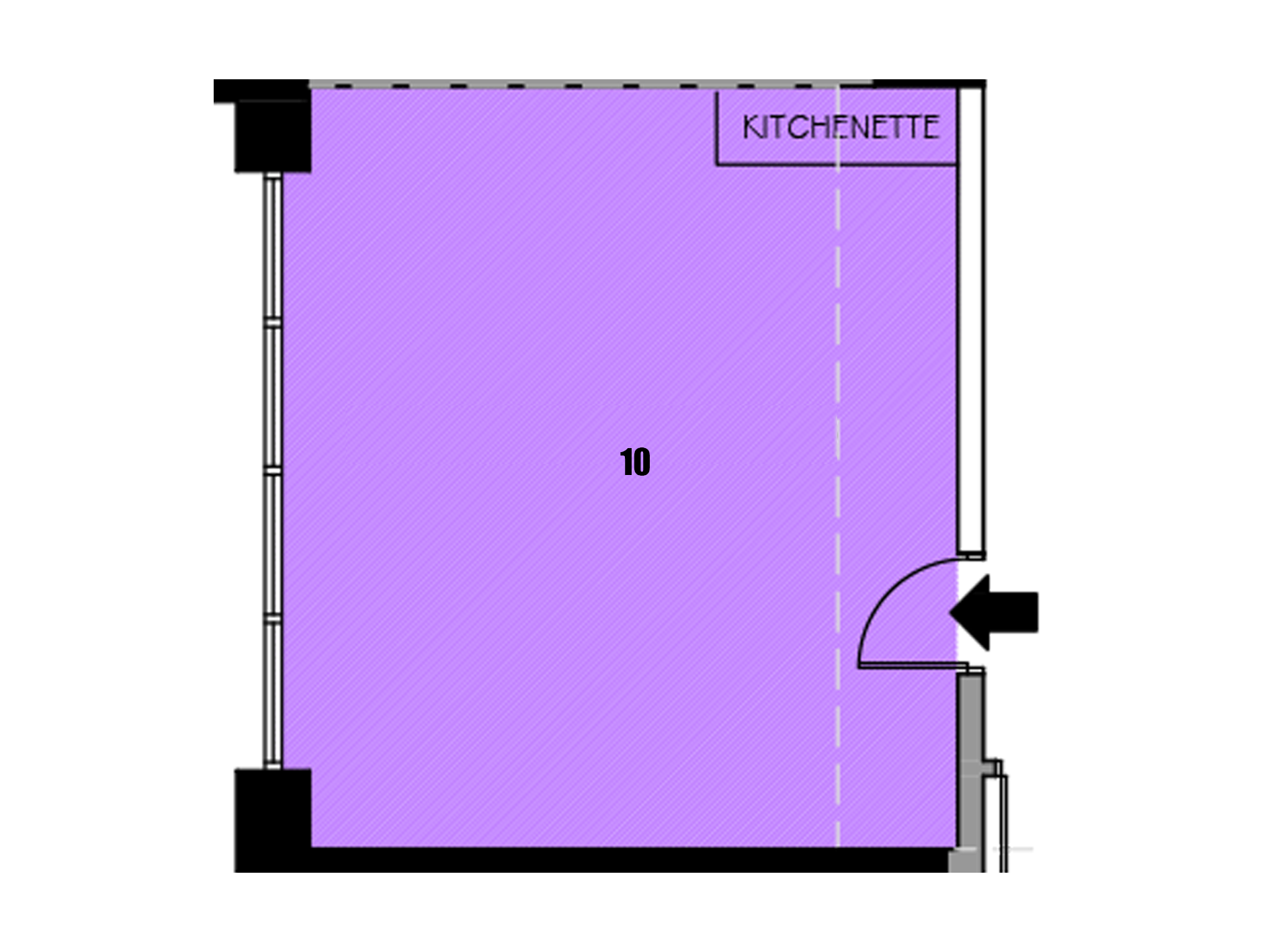 Unit 10 - 380sq/ft - £1200pcm