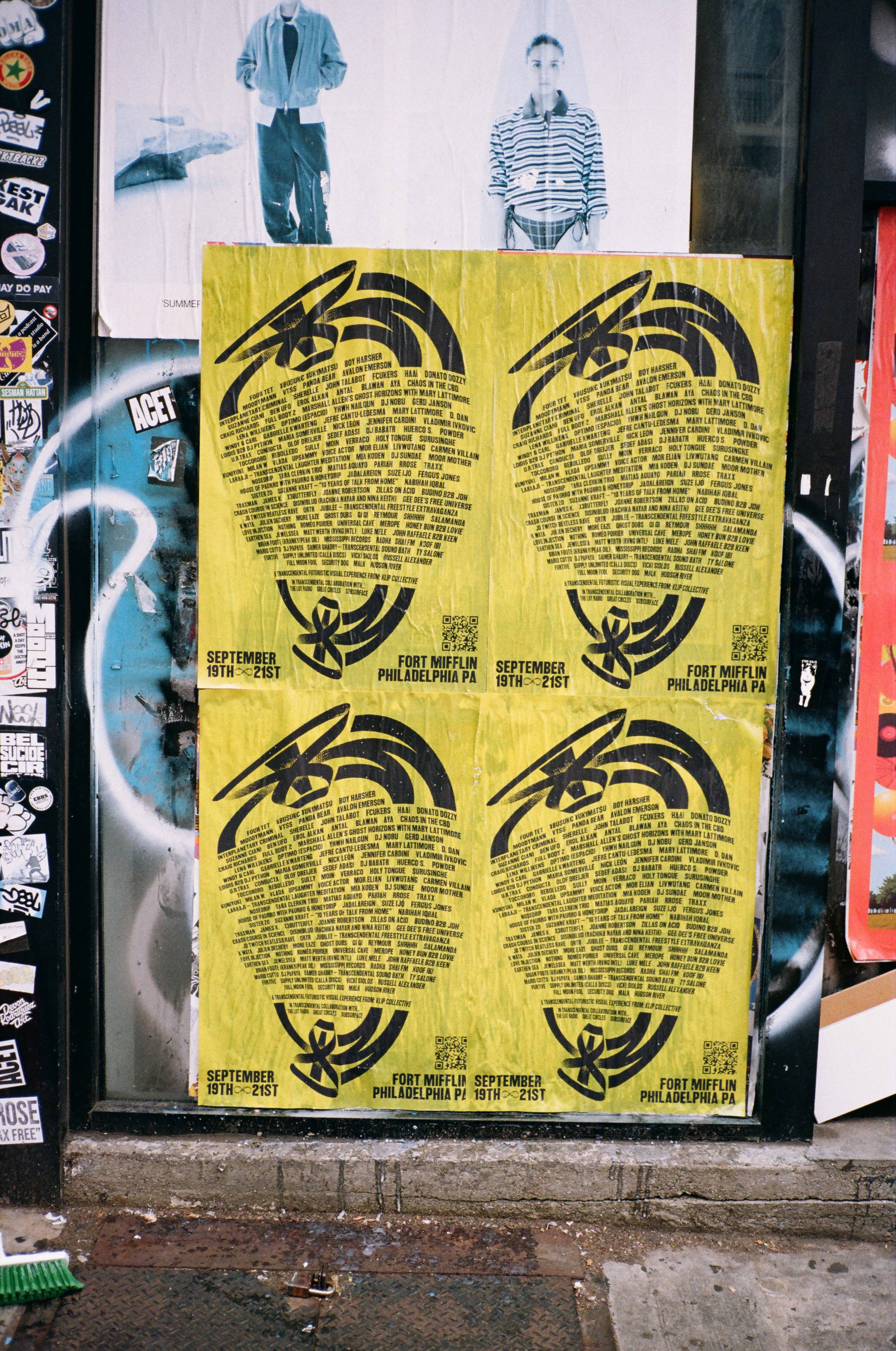 Making Time had Dahsar produce the wheatpaste campaign.