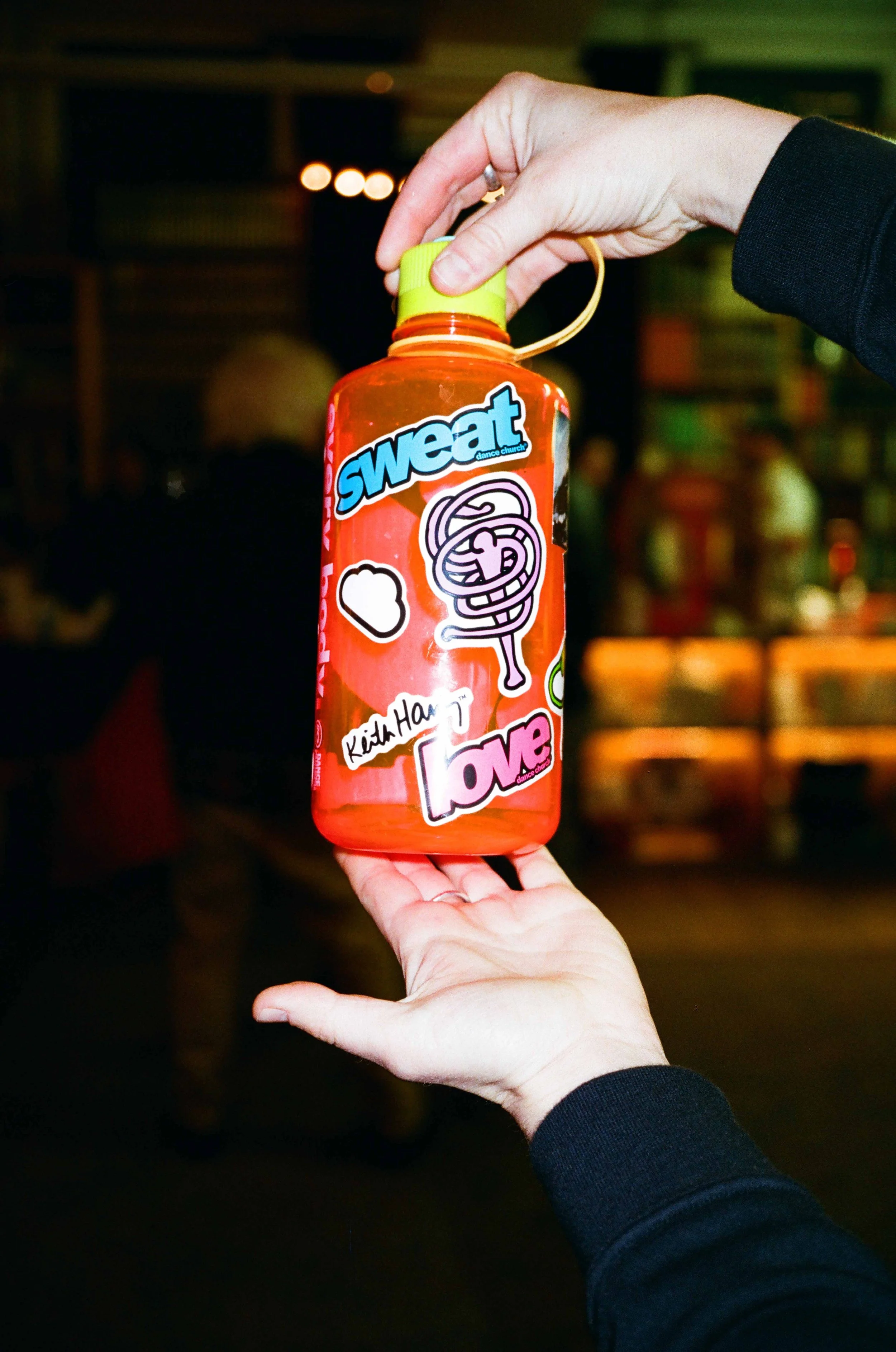 Dance Church had Dahsar produce the sticker campaign.