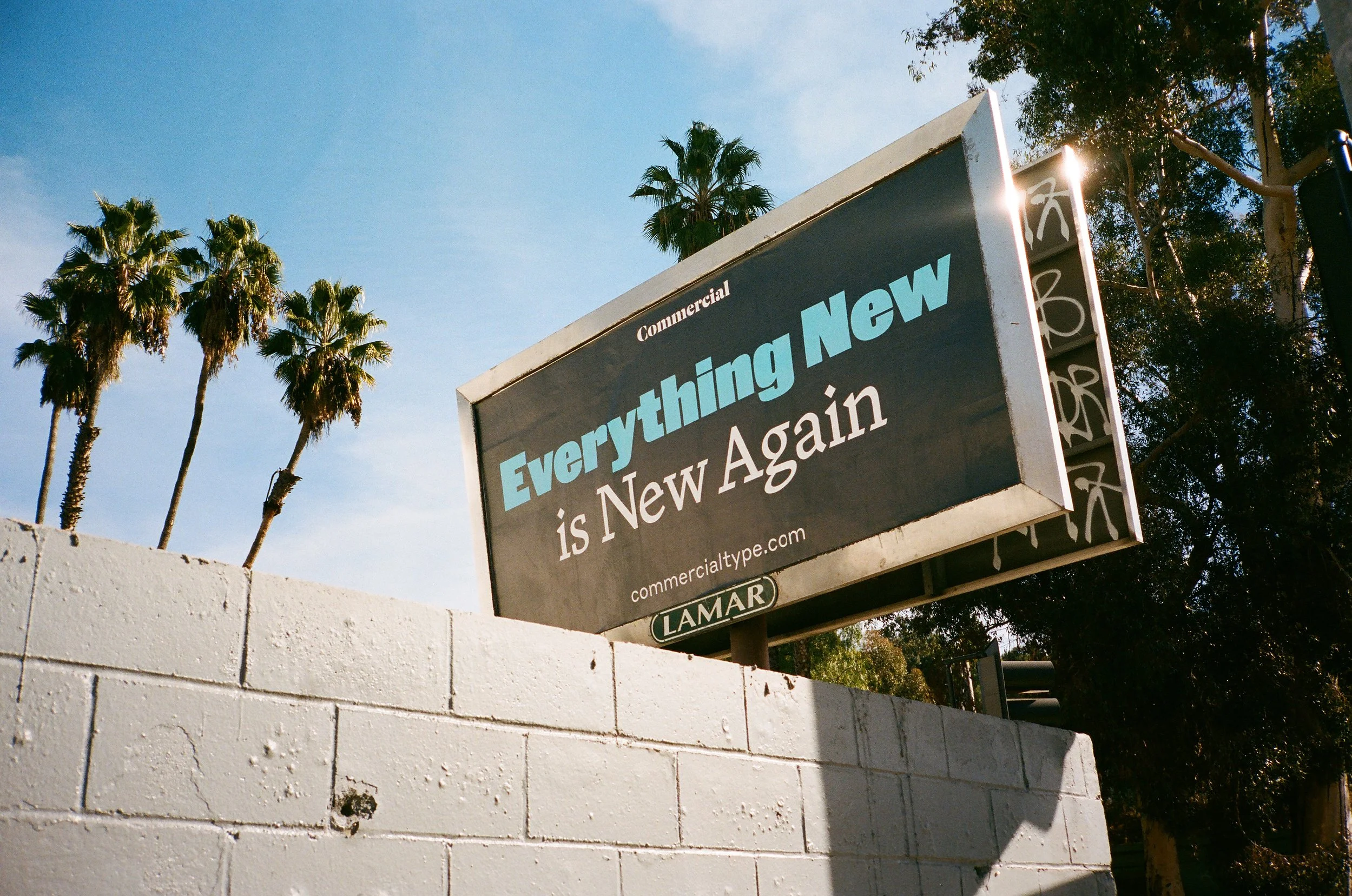 Commercial Type Presents 10 Billboards in Los Angeles
