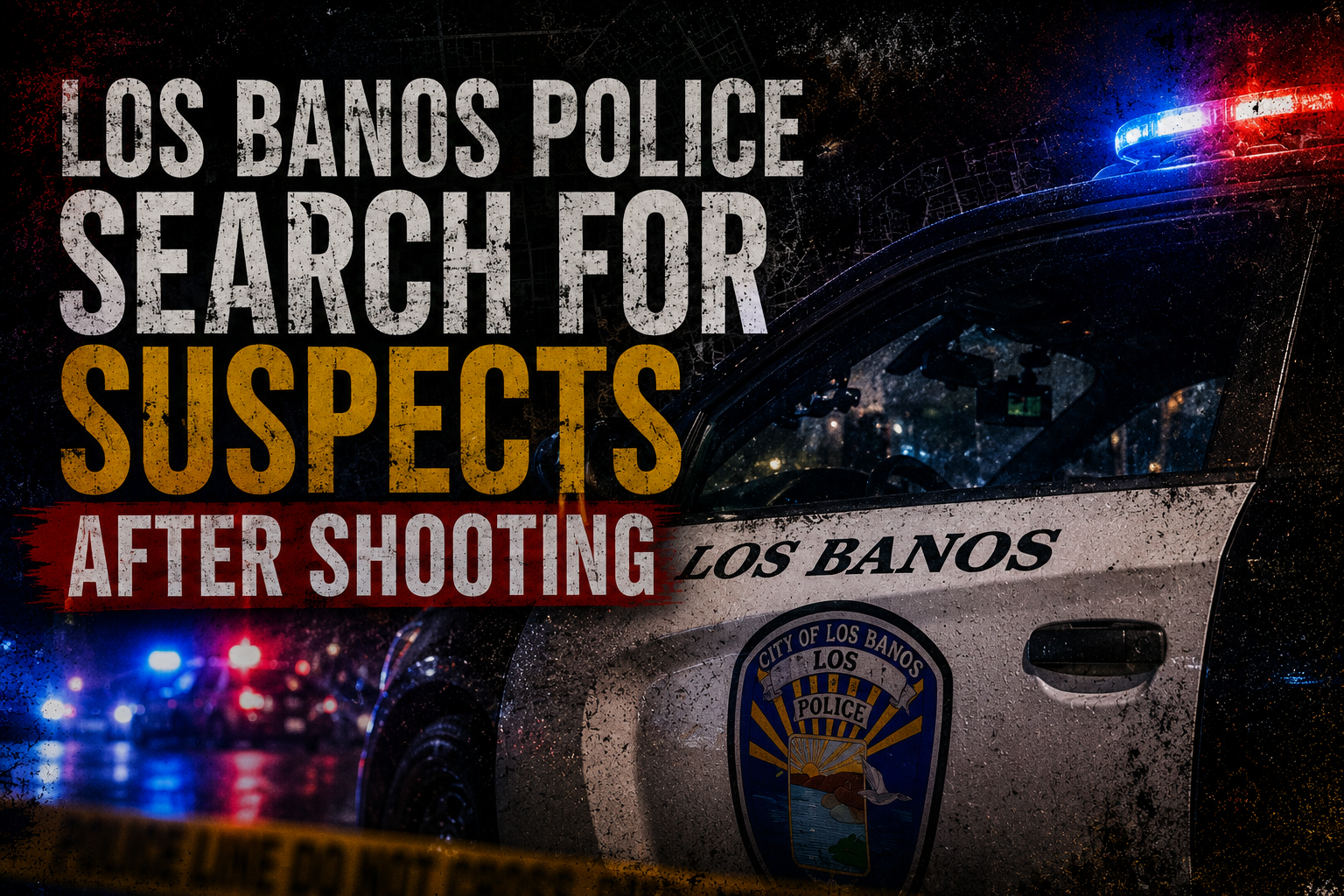 Los Banos Police Search For Suspects After Shooting