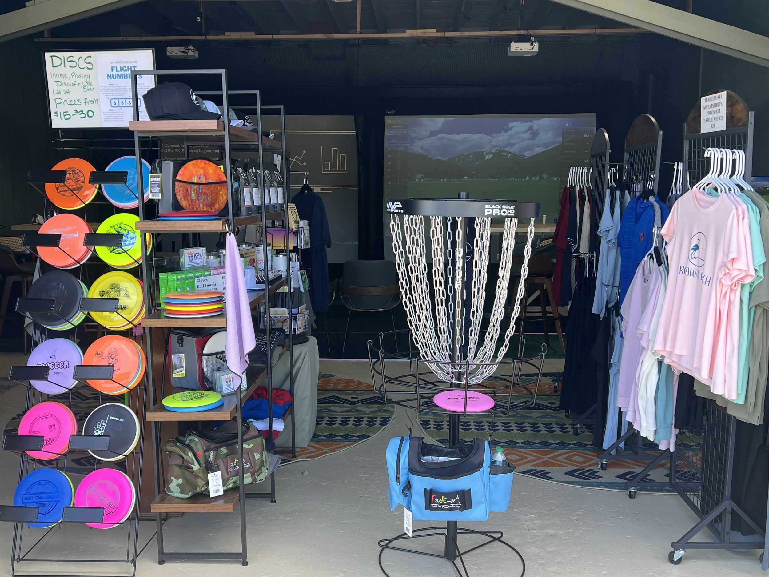 Disc golf gear, golf gear, Oregon Coast apparel and gifts