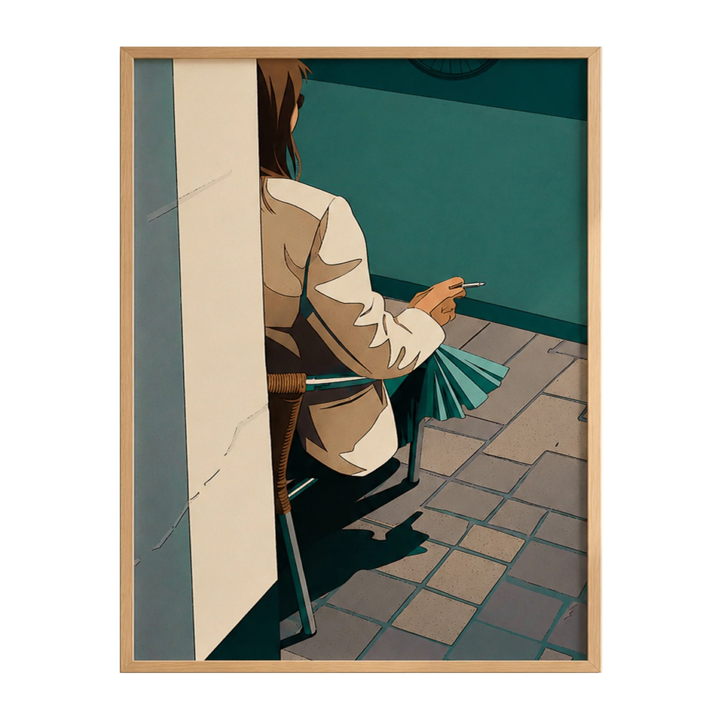 Smoking Lady