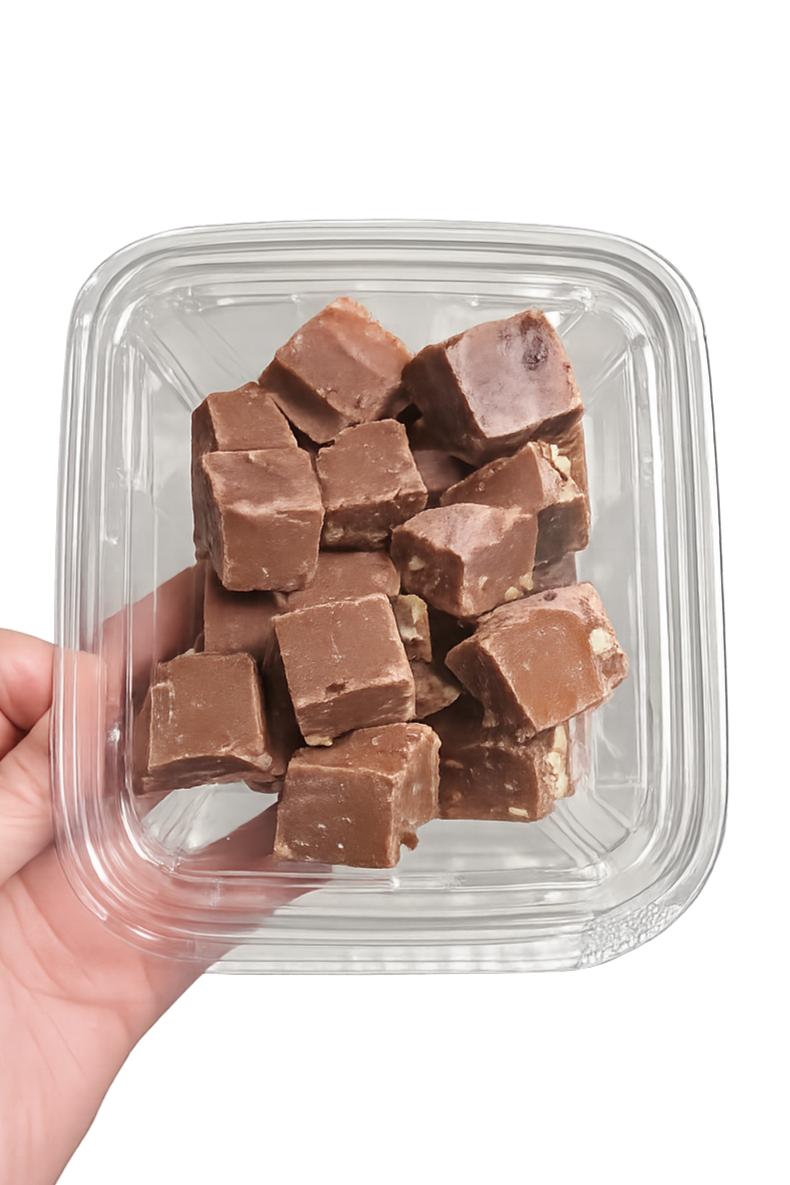 Smoked Maple Bacon Fudge Nibblers