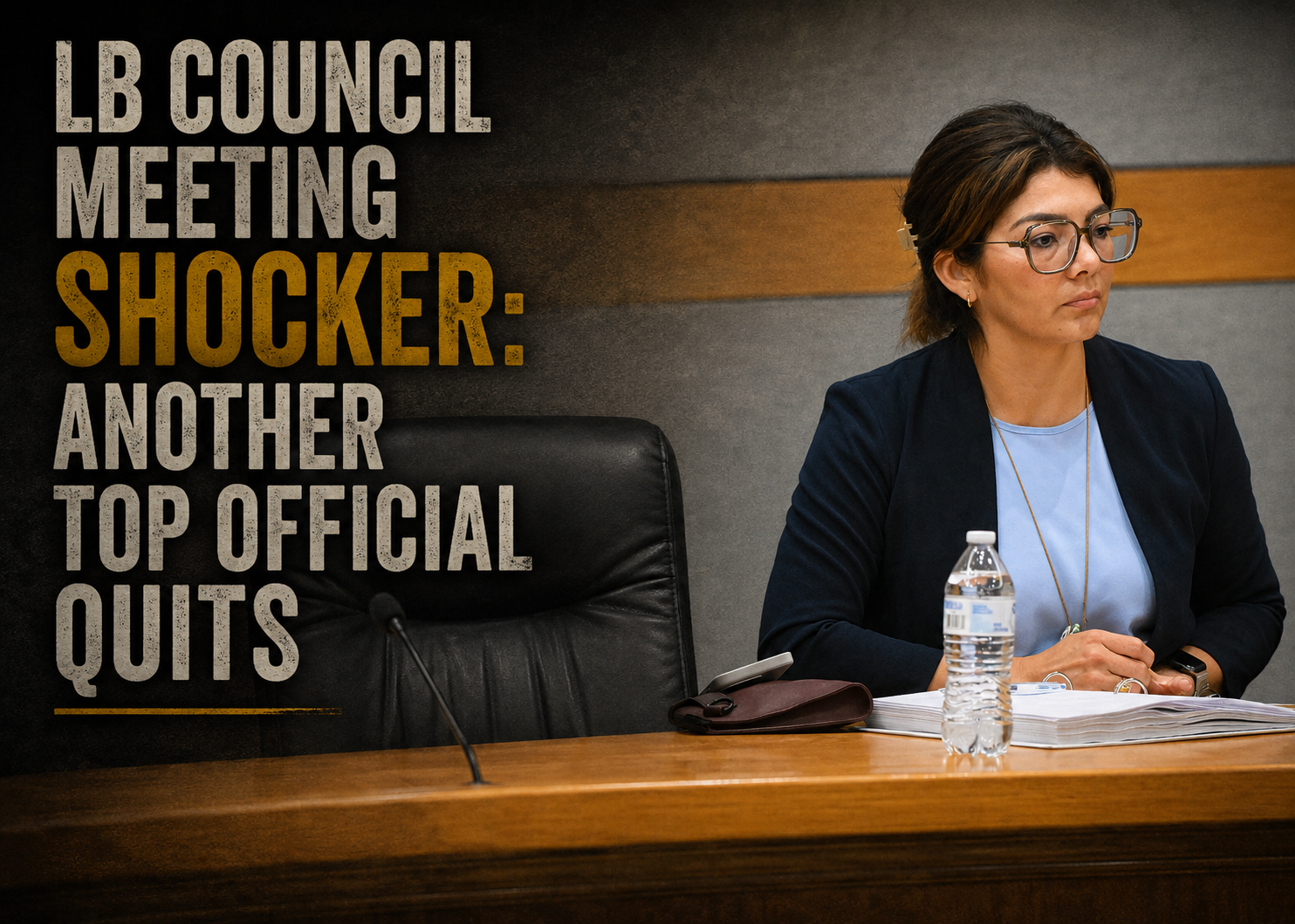 Los Banos Council Meeting Shocker: Another Top Official Quits