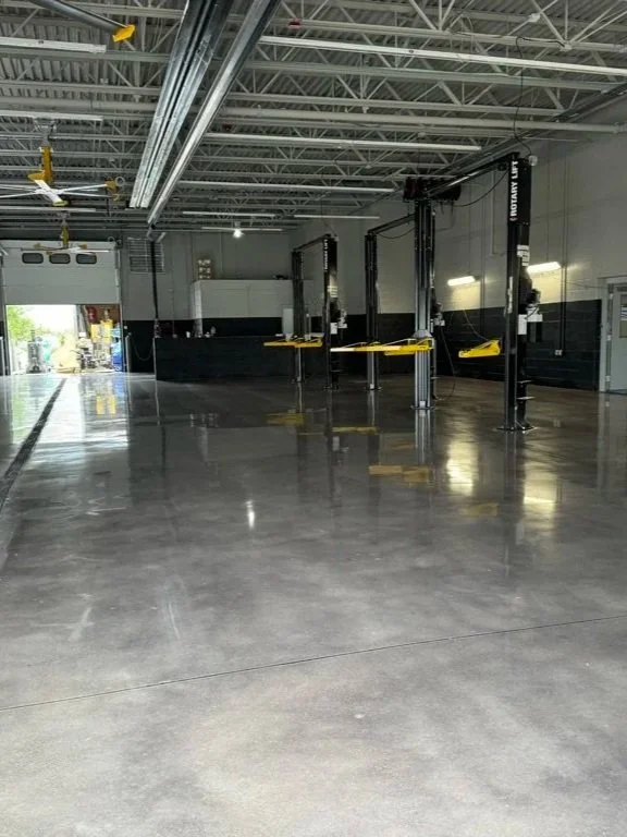Dyed Polished Concrete