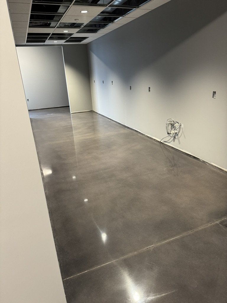 Dyed Polished Concrete