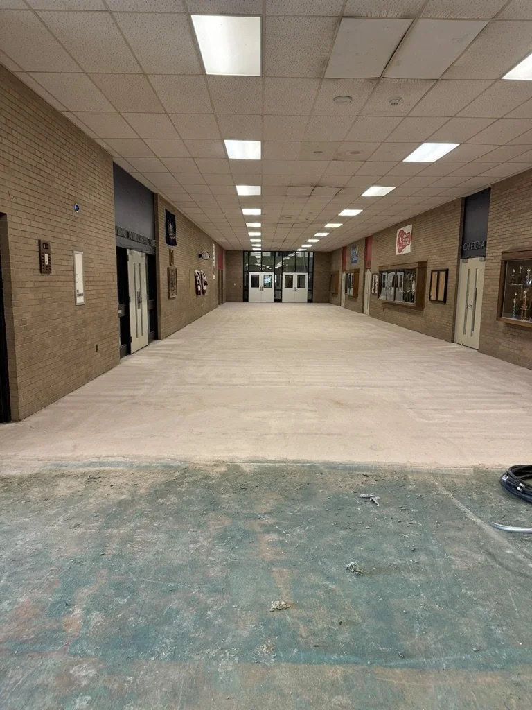 Carpet Removal and Grind