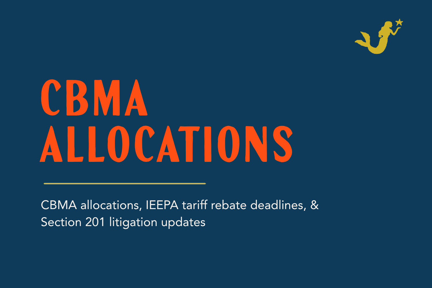 CBMA Allocations