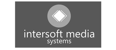 Intersystem Media Systems logo on a black background