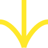 A yellow graphic design resembling a stylized plant or arrow pointing downward.