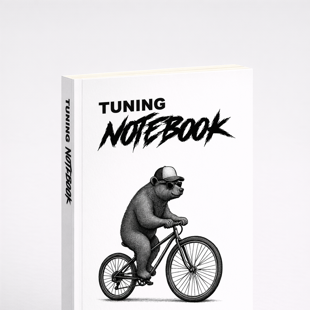 The Tuning Notebook - Berm Party Edition (3 pack)