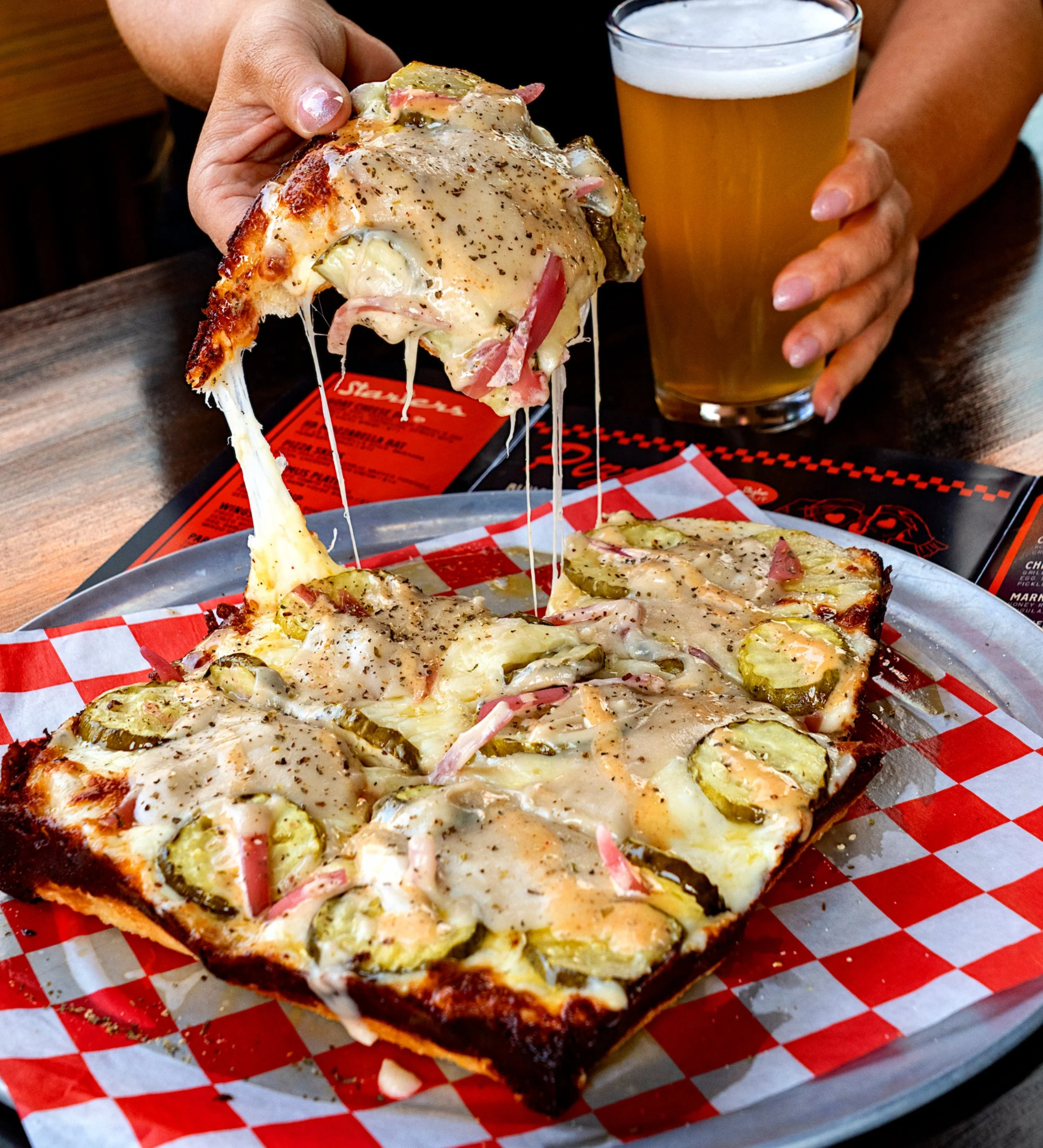 Eat the and be a CLEVER PICKLE at TRIVIA tonight at 7pm with @nerdytalktrivia! Win gift card prizes for 1st, 2nd and 3rd place champs. We&rsquo;ll be pouring $5 draft beers and serving $3 OFF specialty pizzas for extra brain power! 

🍕Clever Pickle: