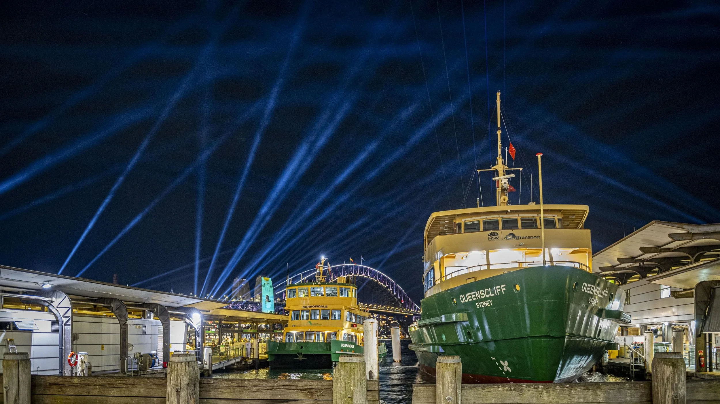 Vivid Sydney Ferries