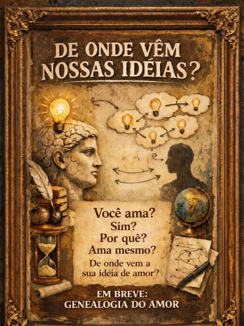 DE ONDE V&Ecirc;M NOSSAS IDEIAS?

A pr&oacute;pria ideia de perguntar de onde v&ecirc;m nossas ideias j&aacute; parece confusa, justamente porque quase nunca nos perguntamos como chegamos a certas convic&ccedil;&otilde;es e certezas. &Eacute; fato qu
