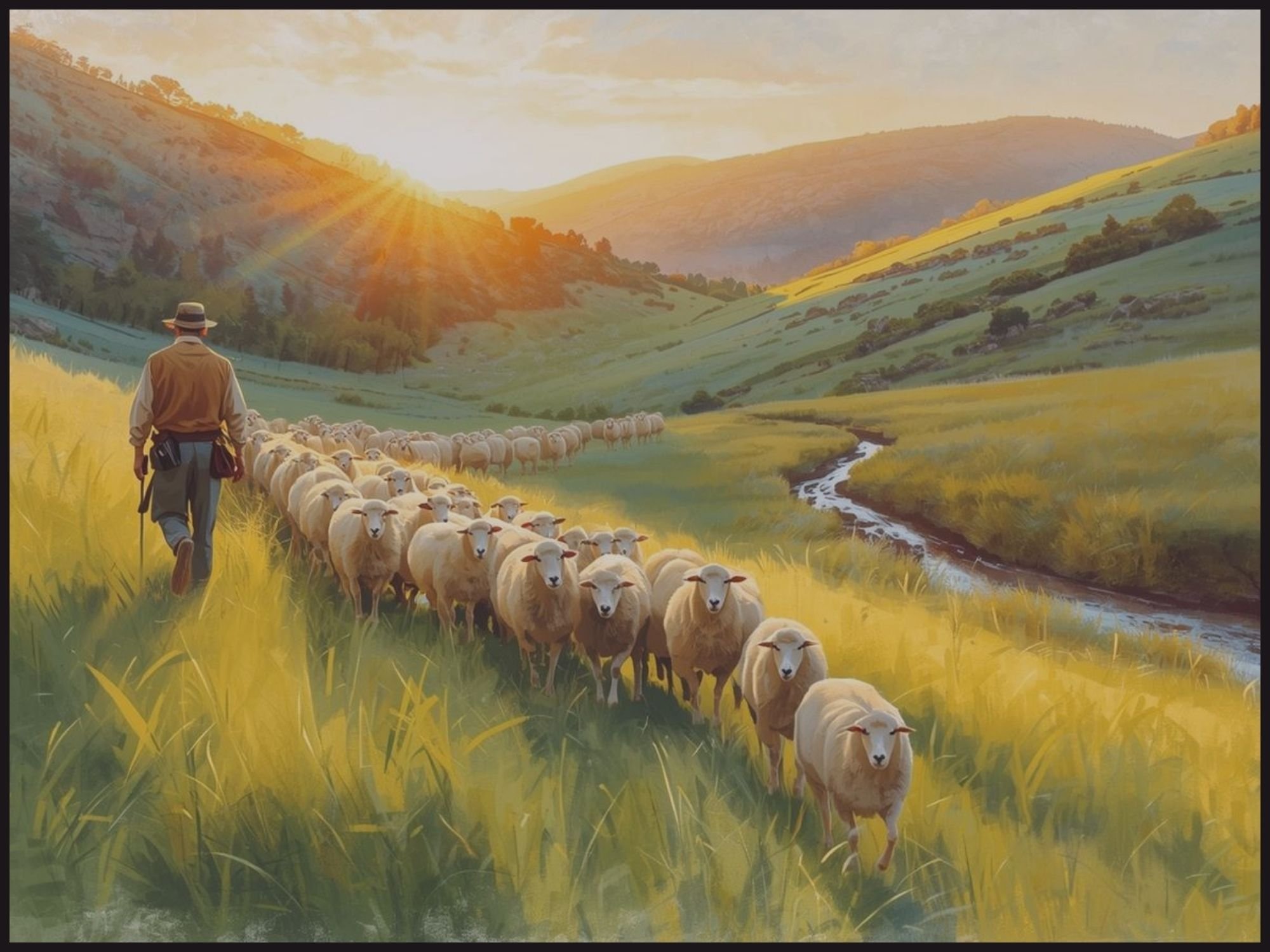 Psalm 23 - Confidence in God.