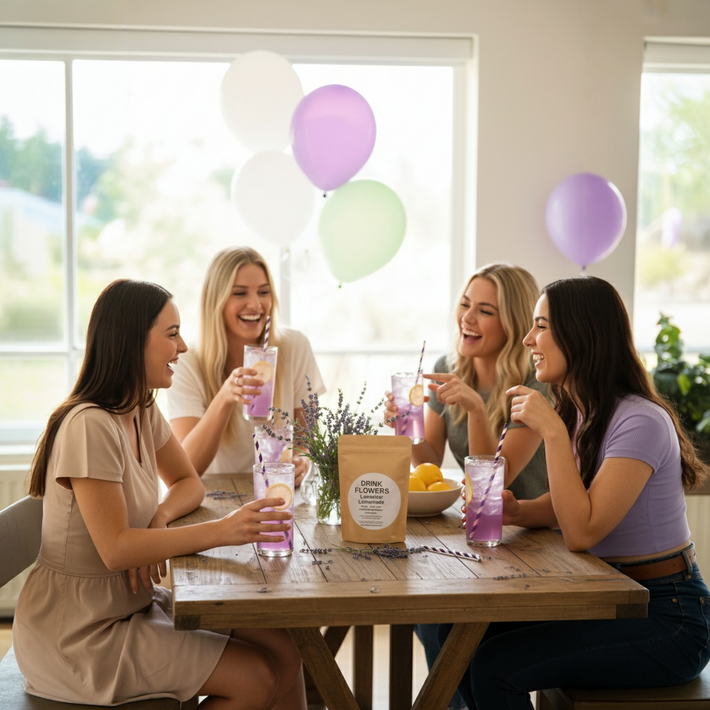 Lavender lemonade party