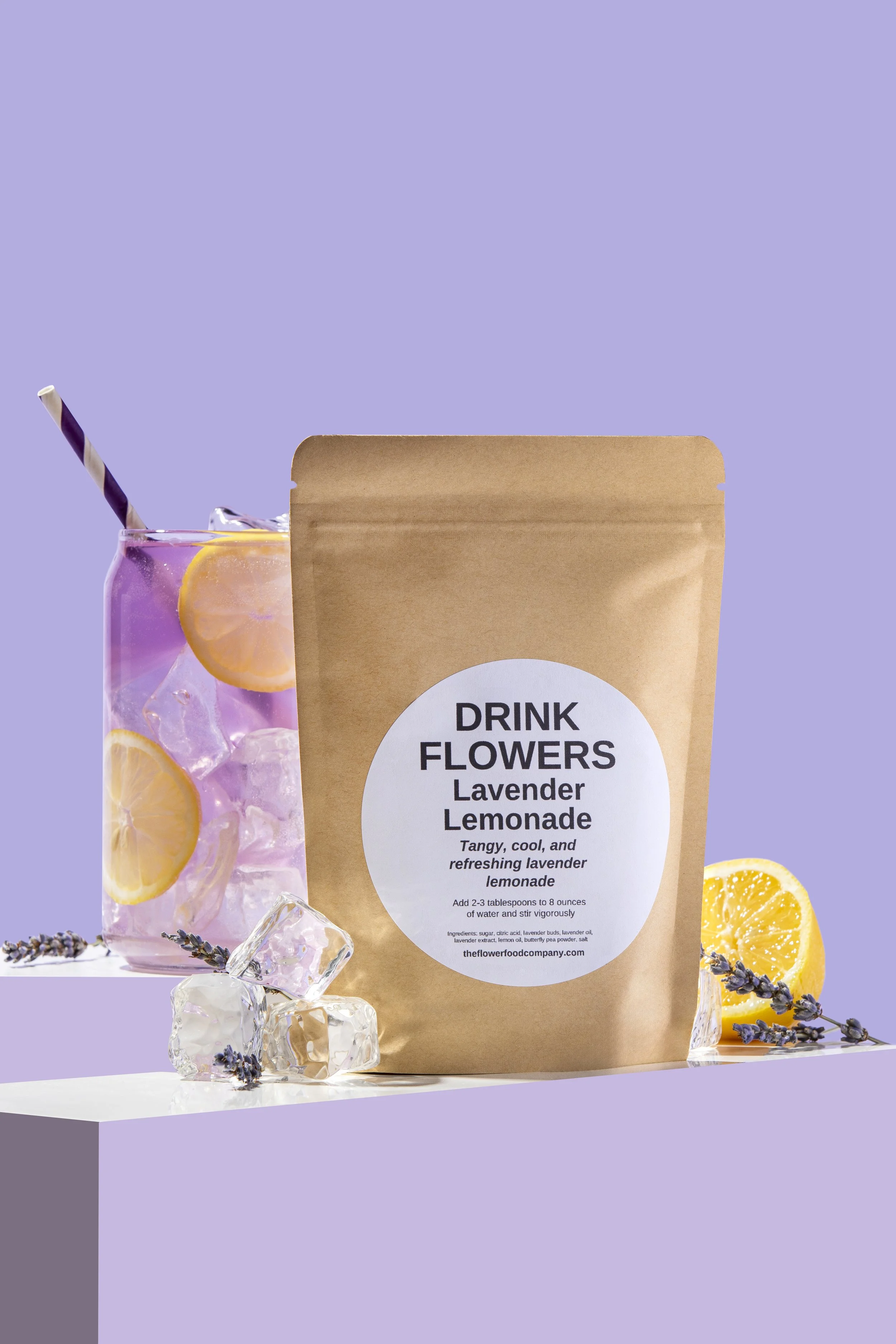 purple lavender lemonade